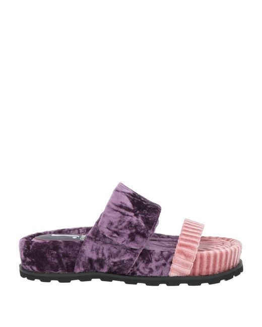 Jeannot Purple Sandale