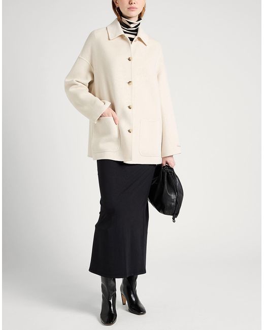 Abrigo MAX&Co. de color White