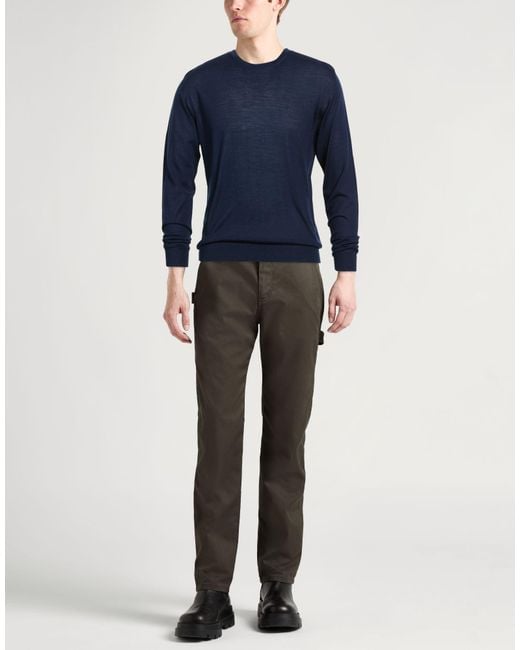 Daniele Fiesoli Blue Jumper for men
