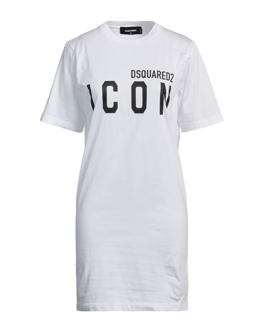 Robe courte DSquared² en coloris White