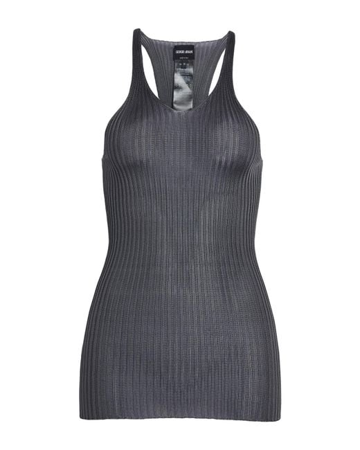Giorgio Armani Blue Tank Top
