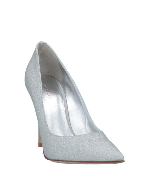 Le Silla White Pumps