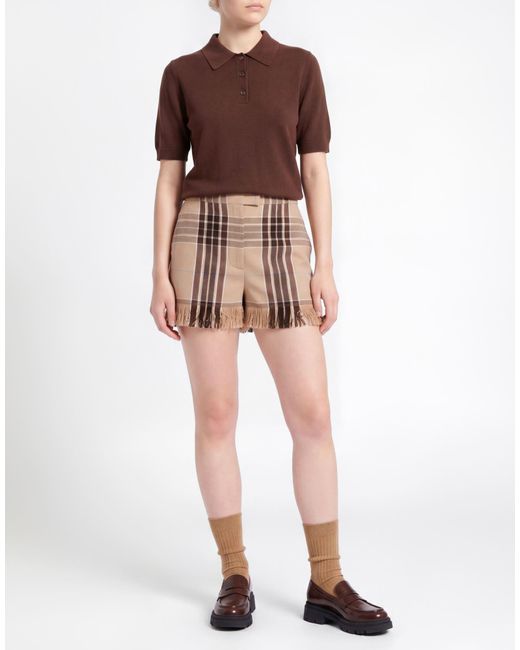 Shorts Et Bermudas MSGM en coloris Brown