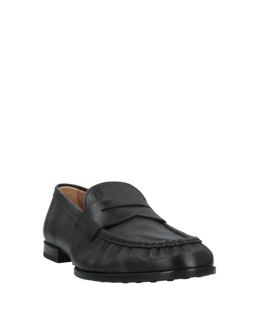 Tod's Black Loafers for men
