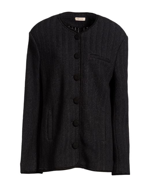 The Mannei Black Jacket Cotton, Viscose