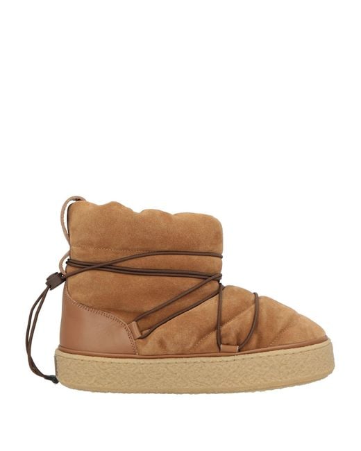 Isabel Marant Brown Camel Ankle Boots Cow Leather