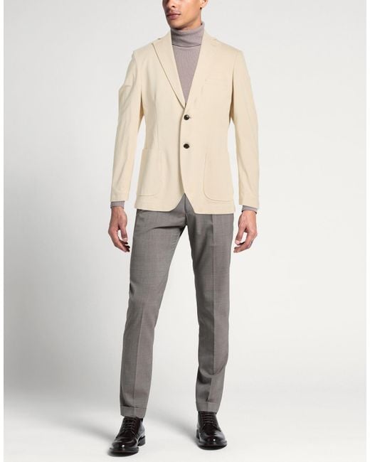 Gazzarrini Natural Blazer Cotton for men