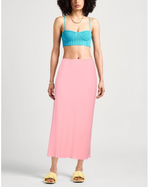 Gonna Lunga di Dries Van Noten in Pink