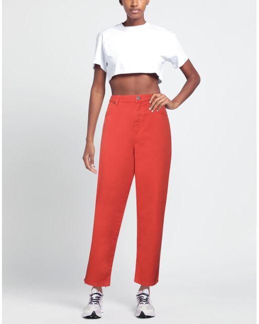 Gaelle Paris Red Jeans