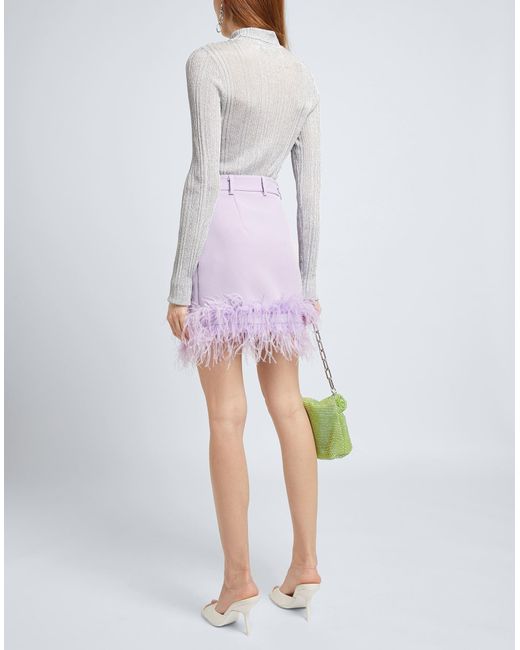 ViCOLO Purple Mini Skirt