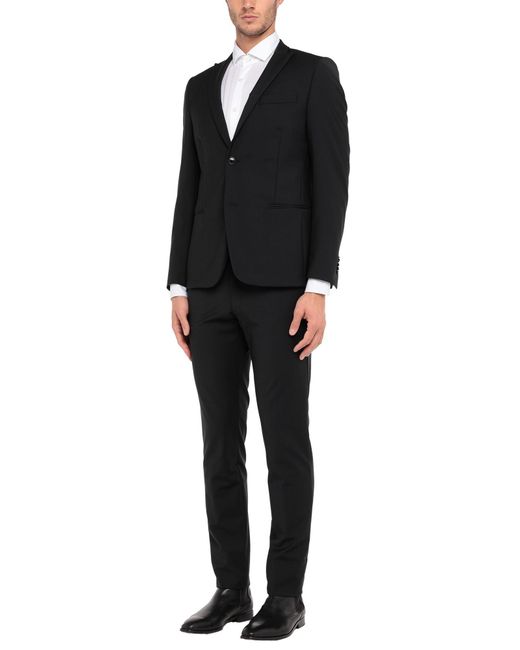 Daniele Alessandrini Black Suits for men