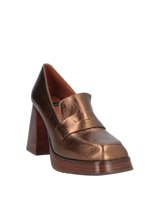 Angel Alarcon Brown Loafers Leather
