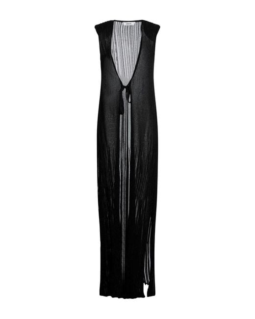 Circus Hotel Black Cardigan Viscose, Polyester, Polyamide