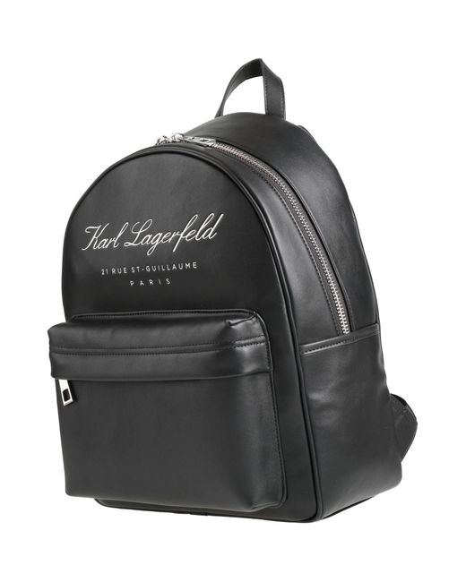 Karl Lagerfeld Black Rucksack