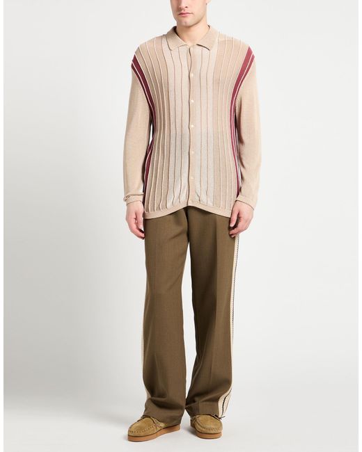 Laneus Pink Cardigan Viscose, Polyamide for men