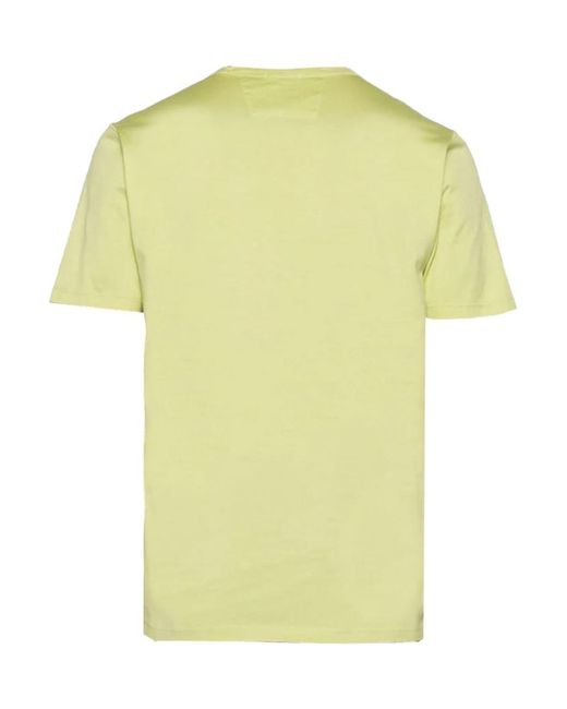 T-shirt di C P Company in Yellow da Uomo
