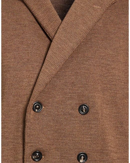 Lardini Brown Blazer Wool for men