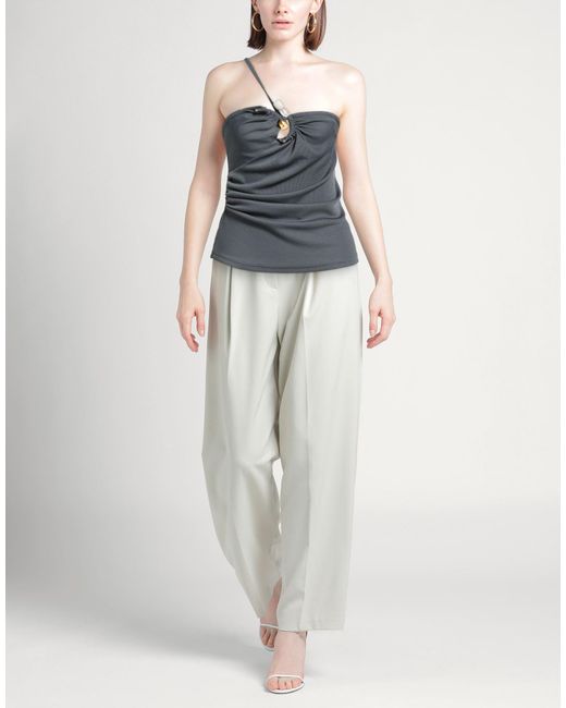 Christopher Esber Blue Top Polyester, Elastane