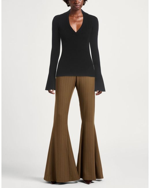 Dondup Black Sweater Viscose, Polyester, Polyamide