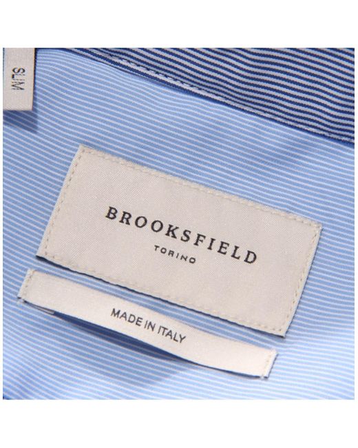 Brooksfield Hemd in Blue für Herren