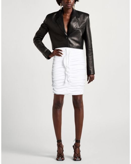 Blugirl Blumarine White Mini Skirt