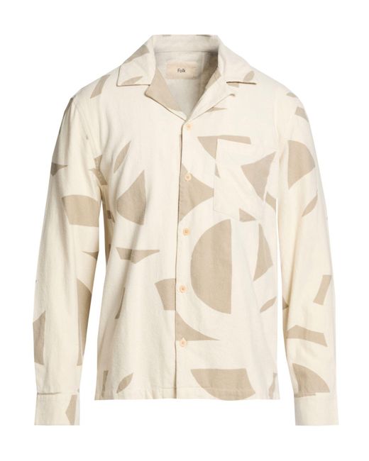 Folk Natural Shirt Cotton for men