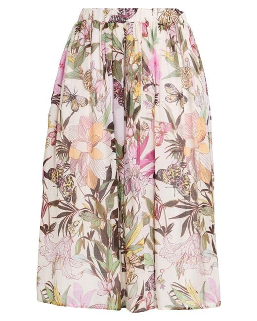 Shirtaporter White Midi Skirts