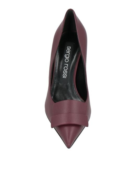 Sergio Rossi Purple Pumps