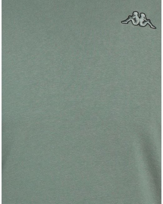 Kappa Green Sweatshirt Cotton, Polyester for men