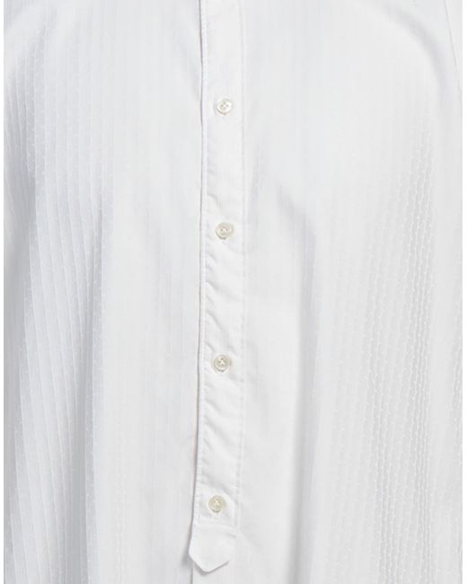 Camisa Tintoria Mattei 954 de hombre de color White