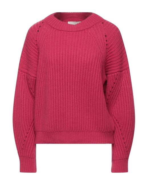 N.O.W. ANDREA ROSATI CASHMERE Cashmere Sweater in Fuchsia (Pink) | Lyst