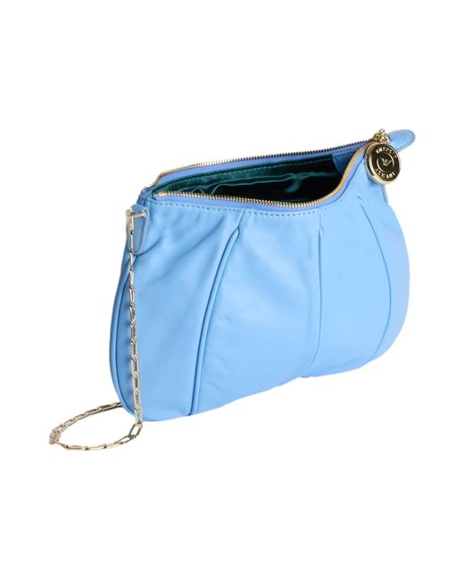 Emporio Armani Blue Shoulder Bag Lambskin
