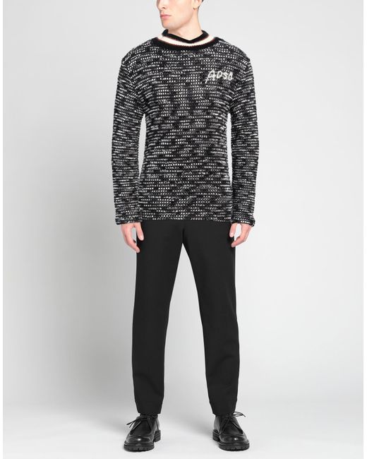 ANDERSSON BELL Black Sweater for men