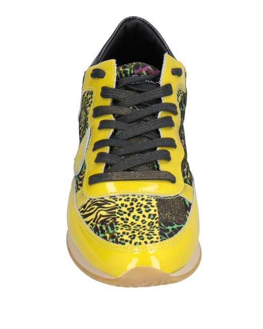 Philippe Model Yellow Sneakers