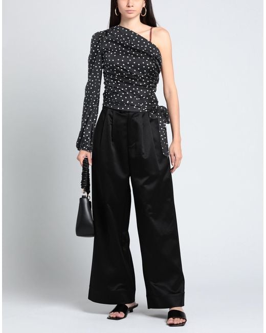 Pinko Black Top Polyester, Elastane