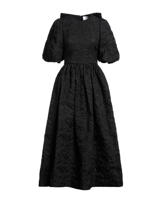 Erdem Black Maxi-Kleid
