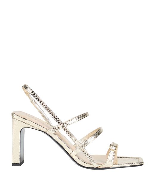 MAX&Co. White Sandale