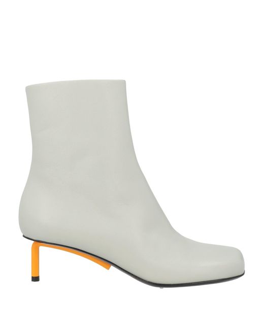 Off-White c/o Virgil Abloh White Ankle Boots