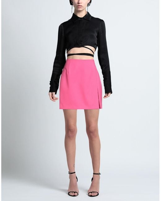ANDAMANE Pink Mini Skirt