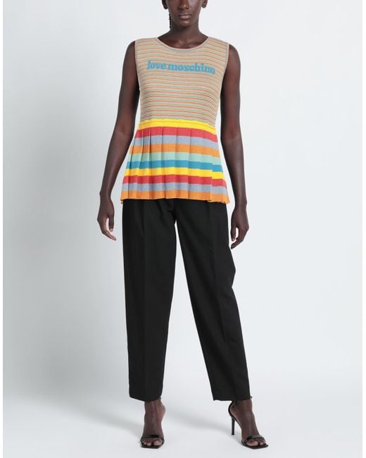 Love Moschino Gray Pullover