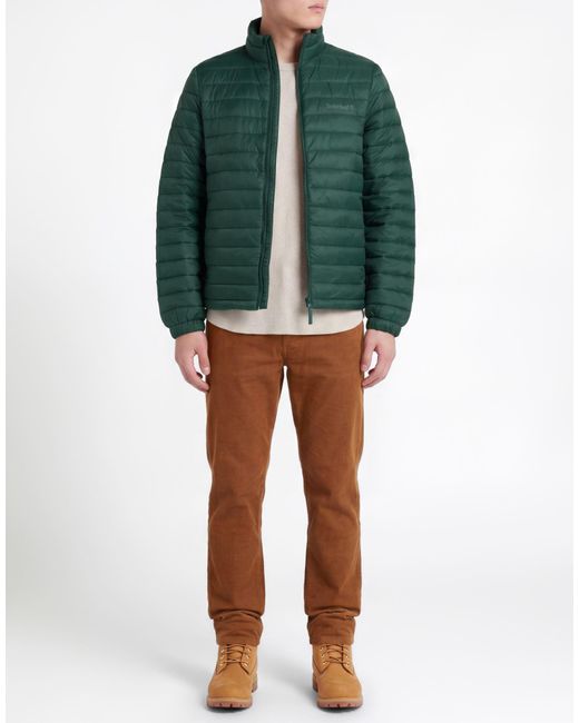 Timberland Green Puffer Nylon for men