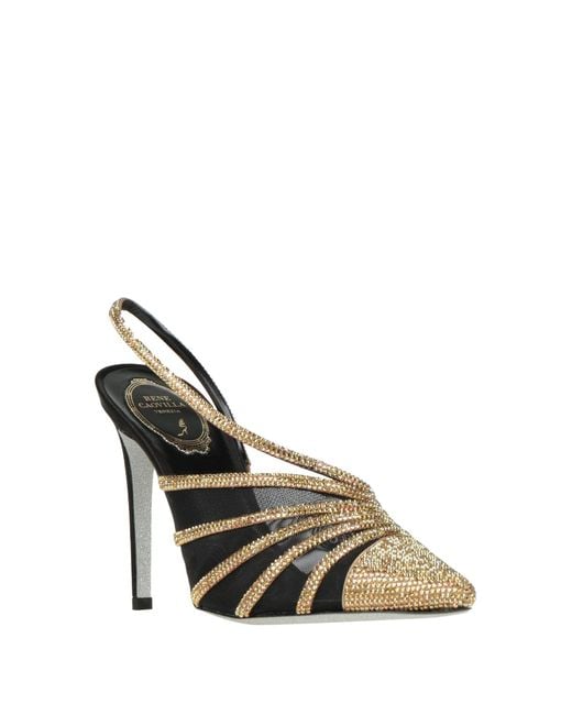 Rene Caovilla Metallic Pumps