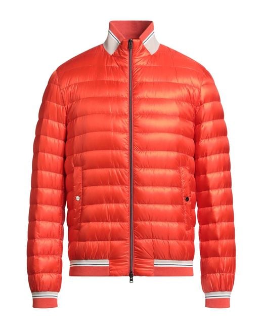 Herno Men's Red Puffer