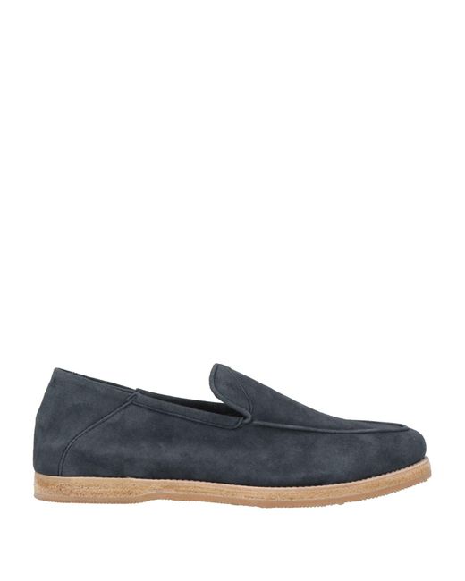 Andrea Ventura Firenze Blue Loafers for men