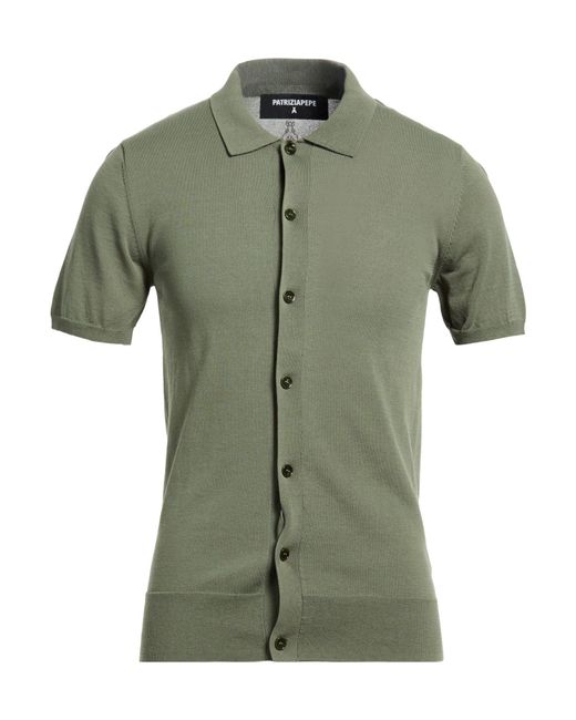 Patrizia Pepe Green Shirts for men