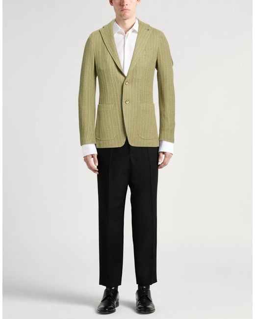 Tagliatore Green Blazers for men