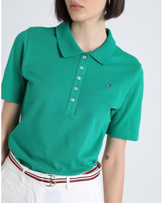 Tommy Hilfiger Green Polo Shirt