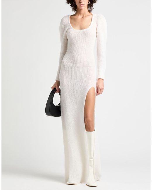 Jacquemus White Maxi Dresses