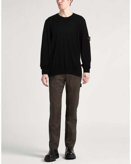 Pullover Stone Island pour homme en coloris Black