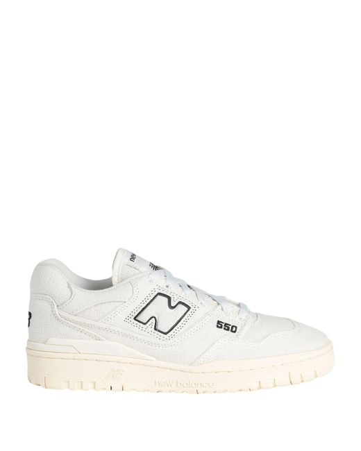 New Balance White Trainers for men